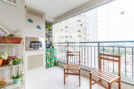 Varanda Gourmet de apartamento para alugar com 2 quartos, 62m² em Socorro, São Paulo
