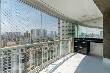 Varanda de apartamento para alugar com 2 quartos, 199m² em Ponta da Praia, Santos