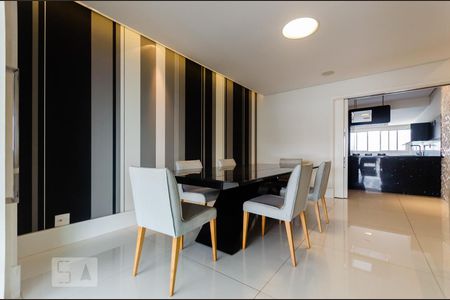 Sala de jantar de apartamento para alugar com 2 quartos, 199m² em Ponta da Praia, Santos