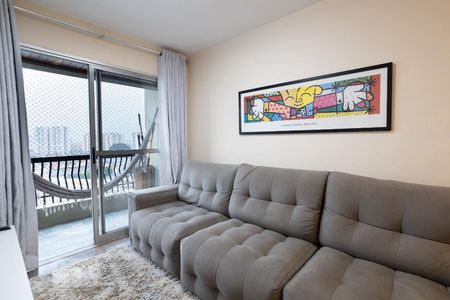 Sala de apartamento à venda com 2 quartos, 70m² em Chácara Califórnia, São Paulo