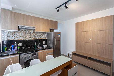 Sala/Cozinha de apartamento para alugar com 2 quartos, 50m² em Sagrada Família, Belo Horizonte