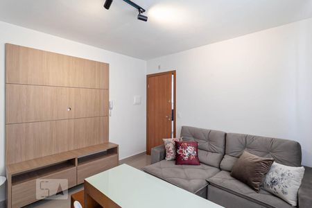 Sala/Cozinha de apartamento para alugar com 2 quartos, 50m² em Sagrada Família, Belo Horizonte