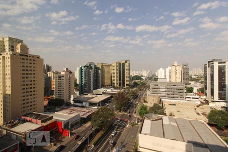 Vista  de kitnet/studio para alugar com 1 quarto, 28m² em Moema, São Paulo