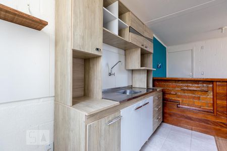 Cozinha de apartamento para alugar com 2 quartos, 42m² em Hípica, Porto Alegre