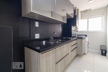 Cozinha de apartamento à venda com 2 quartos, 45m² em Quinta da Paineira, São Paulo