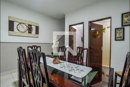 Sala de Jantar de casa à venda com 3 quartos, 240m² em Jardim Marek, Santo André