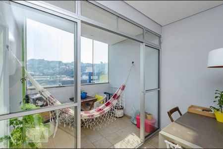 Sala de apartamento para alugar com 2 quartos, 54m² em Estoril, Belo Horizonte