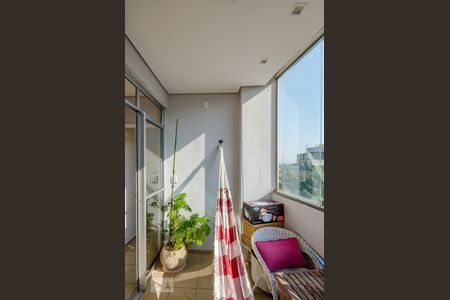 Varanda da Sala de apartamento para alugar com 2 quartos, 54m² em Estoril, Belo Horizonte