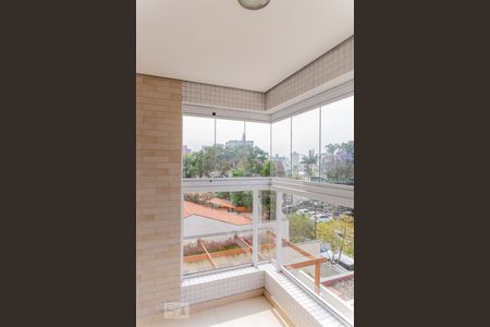 Varanda da Sala de apartamento para alugar com 2 quartos, 67m² em Vila Gilda, Santo André