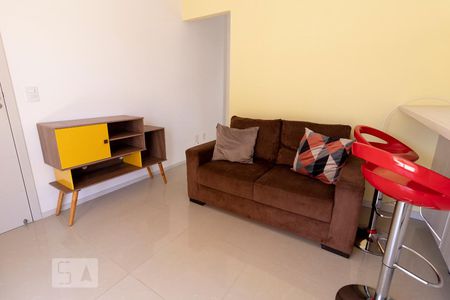 Sala de apartamento para alugar com 1 quarto, 35m² em Pantanal, Florianópolis