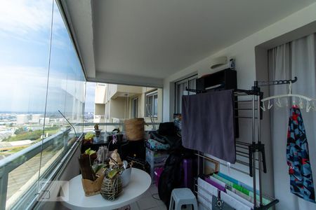 Sacada da Sala de apartamento para alugar com 2 quartos, 77m² em Tamboré, Barueri