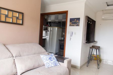 Sala de apartamento à venda com 1 quarto, 38m² em Santana, Porto Alegre