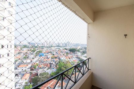 Varanda da Sala de apartamento à venda com 2 quartos, 64m² em Vila Isa, São Paulo