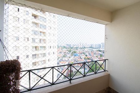 Varanda da Sala de apartamento à venda com 2 quartos, 64m² em Vila Isa, São Paulo