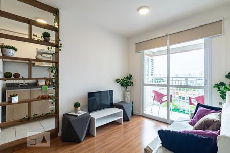 Sala de apartamento para alugar com 2 quartos, 54m² em Santo Amaro, São Paulo