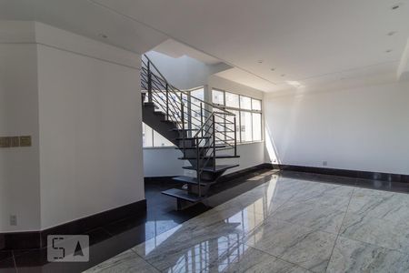 Sala 1 de apartamento para alugar com 4 quartos, 260m² em São Pedro, Belo Horizonte