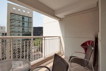 Varanda de apartamento para alugar com 2 quartos, 59m² em Bela Vista, São Paulo