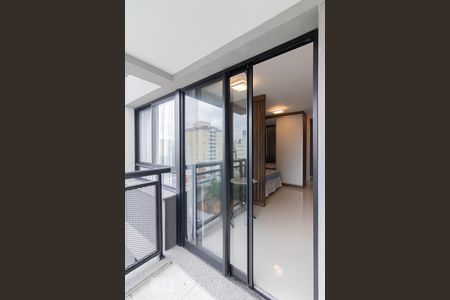 Varanda Studio de kitnet/studio para alugar com 1 quarto, 29m² em Itaim Bibi, São Paulo