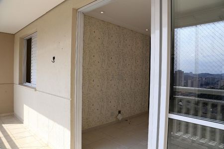 Varanda da Sala de apartamento para alugar com 3 quartos, 100m² em Lar São Paulo, São Paulo