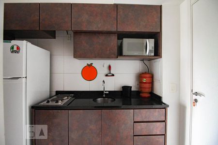 Cozinha de apartamento para alugar com 1 quarto, 24m² em Santana, São Paulo