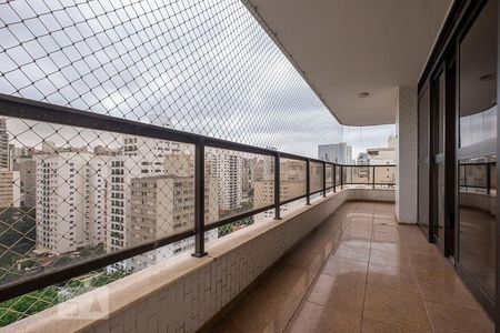 Sala - Varanda de apartamento à venda com 4 quartos, 300m² em Jardim Paulista, São Paulo