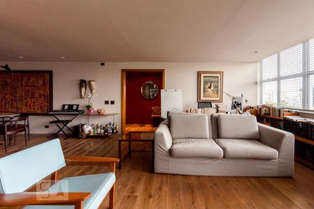 Sala de apartamento à venda com 4 quartos, 190m² em Jardim Europa, São Paulo