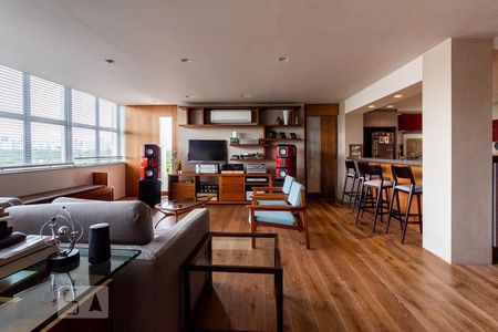 Sala de apartamento à venda com 4 quartos, 190m² em Jardim Europa, São Paulo