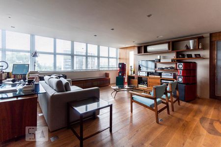 Sala de apartamento à venda com 4 quartos, 190m² em Jardim Europa, São Paulo