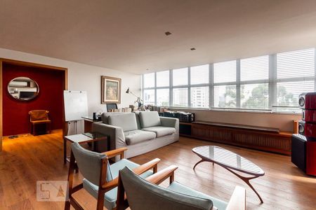 Sala de apartamento à venda com 4 quartos, 190m² em Jardim Europa, São Paulo