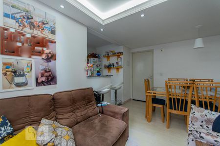 Sala de apartamento à venda com 2 quartos, 50m² em Parque Sao Vicente, Santo André