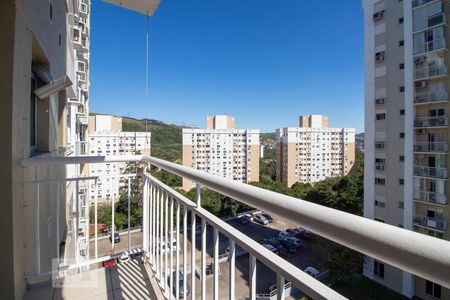 Varanda da Sala de apartamento para alugar com 3 quartos, 72m² em Jardim Carvalho, Porto Alegre