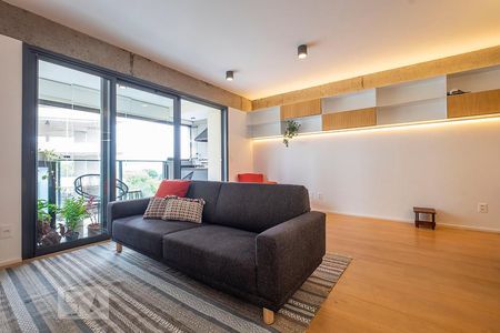 Sala de apartamento para alugar com 2 quartos, 89m² em Vila Madalena, São Paulo