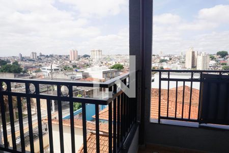 Vista da Sala/Cozinha de apartamento à venda com 2 quartos, 37m² em Cangaiba, São Paulo