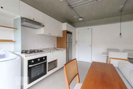 Cozinha e Área de Serviço de kitnet/studio para alugar com 1 quarto, 40m² em Jardim Paraíso, São Paulo