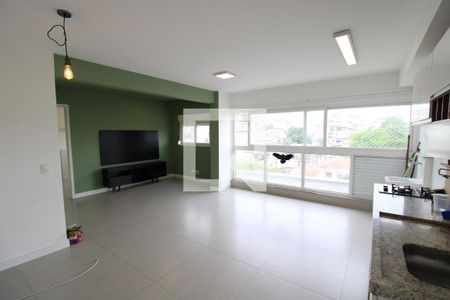Sala / Cozinha de apartamento para alugar com 1 quarto, 40m² em Jardim Paraíso, São Paulo