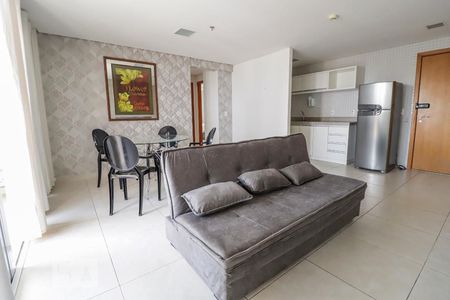 Sala de apartamento para alugar com 2 quartos, 72m² em Jardim Goiás, Goiânia