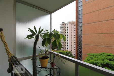 Varanda da Sala de apartamento à venda com 3 quartos, 109m² em Campo Belo, São Paulo