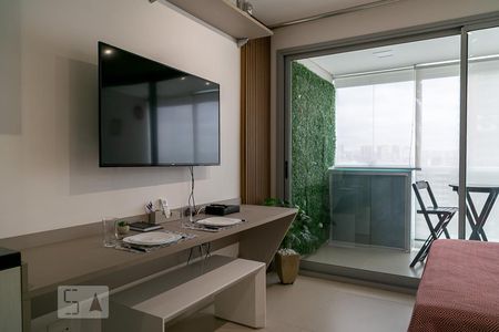 Studio - Sala de kitnet/studio para alugar com 1 quarto, 30m² em Macedo, Guarulhos