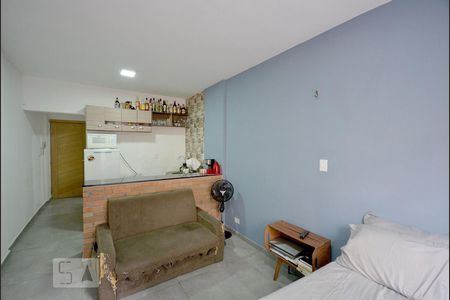 Quarto/Sala de apartamento à venda com 1 quarto, 35m² em Liberdade, São Paulo