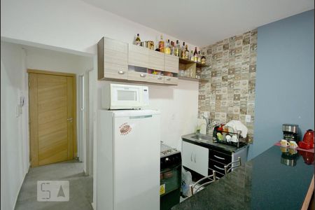 Cozinha de apartamento à venda com 1 quarto, 35m² em Liberdade, São Paulo