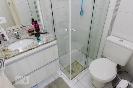 Banheiro da Suíte 1 de casa de condomínio à venda com 2 quartos, 68m² em Imirim, São Paulo