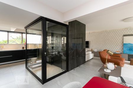 Sala de apartamento para alugar com 3 quartos, 185m² em Alto de Pinheiros, São Paulo