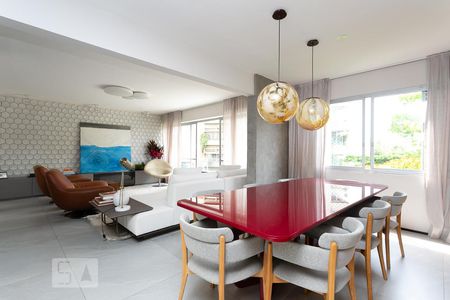 Sala de apartamento para alugar com 3 quartos, 185m² em Alto de Pinheiros, São Paulo