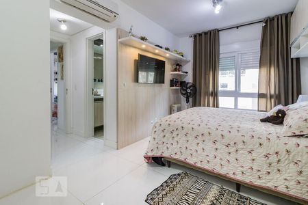 Suíte 1 de apartamento à venda com 3 quartos, 129m² em Menino Deus, Porto Alegre