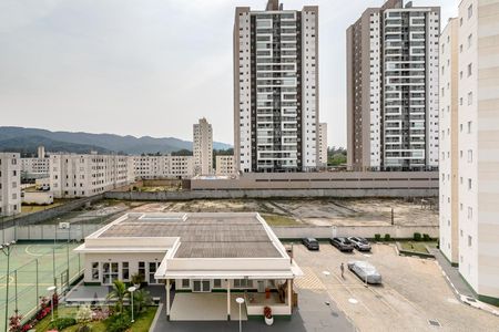 Sacada - Vista de apartamento para alugar com 2 quartos, 65m² em Loteamento Mogilar, Mogi das Cruzes