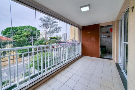 Varanda da Sala de apartamento à venda com 3 quartos, 88m² em Barra Funda, São Paulo