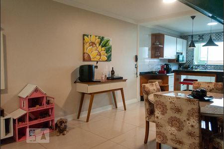 Sala e Cozinha de casa de condomínio à venda com 3 quartos, 204m² em Vila Santa Clara, São Paulo