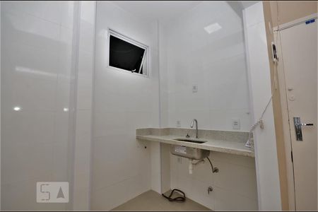 Cozinha de kitnet/studio para alugar com 1 quarto, 25m² em Flamengo, Rio de Janeiro