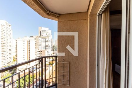 Sala Principal - Varanda de apartamento para alugar com 1 quarto, 71m² em Chácara Inglesa, São Paulo