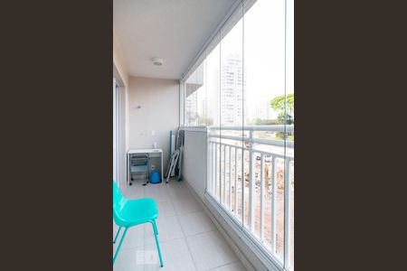 Varanda de kitnet/studio para alugar com 1 quarto, 31m² em Jardim Novo Santo Amaro, São Paulo